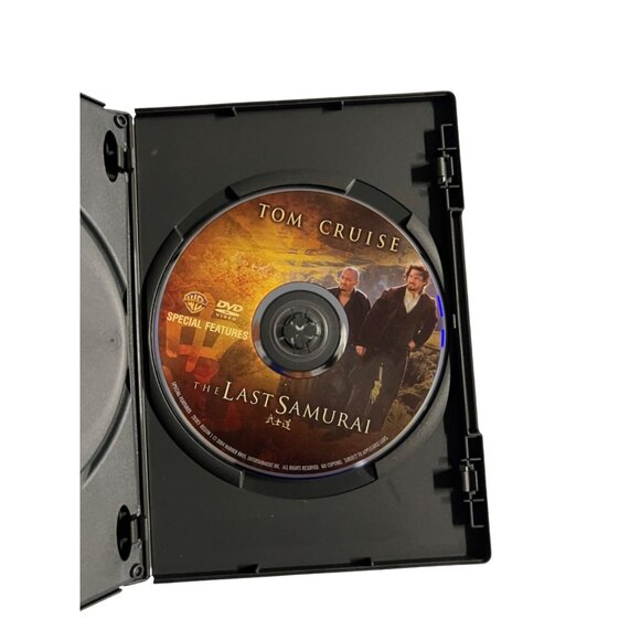 The Last Samurai 2003 DVD Full Screen Tom Cruise Ken Watanabe Action Pre-Owned - Picture 3 of 5